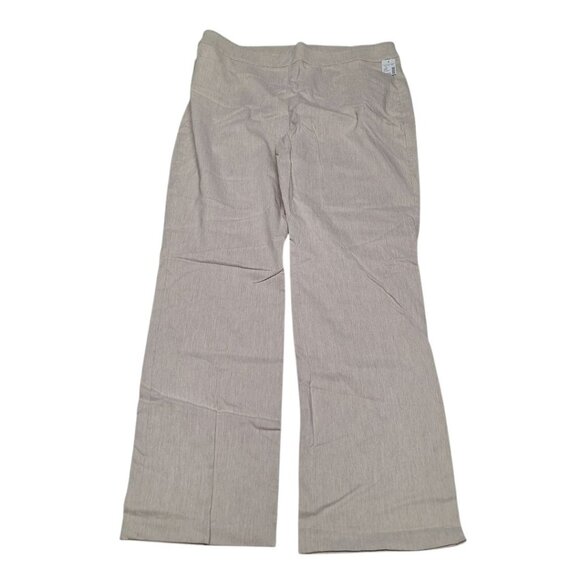 Maurices Pull On Pants Stretch Slacks Womens Plus 18 Beige With Tags - Picture 1 of 8